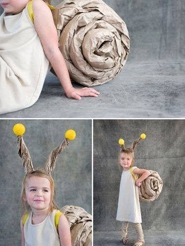 51 Cheap And Easy Last-Minute Halloween Costumes Diy Halloween Dress, Halloween Dress Up Ideas, Snail Costume, Diy Costumes Kids Boys, Dollar Store Halloween, Diy Costumes Kids, Diy Halloween Costumes For Kids, Homemade Halloween Costumes, Last Minute Halloween Costumes