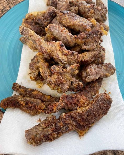 Chicken-Fried Venison Steak Fingers - A Ranch Mom Fried Venison, Venison Steak Recipes, Steak Fingers, Deer Steak, Venison Steak, Deer Meat Recipes, Deer Meat, Steak Cuts, Venison Recipes