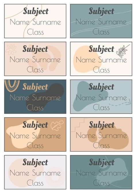 Notebook Label for high School templates edit | PosterMyWall Notebook Labels Aesthetic, Notebook Label, Notebook Labels, Linkedin Background Image, Templates Edit, Linkedin Background, Bullet Journal Ideas Templates, School Template, Kindle Book Cover