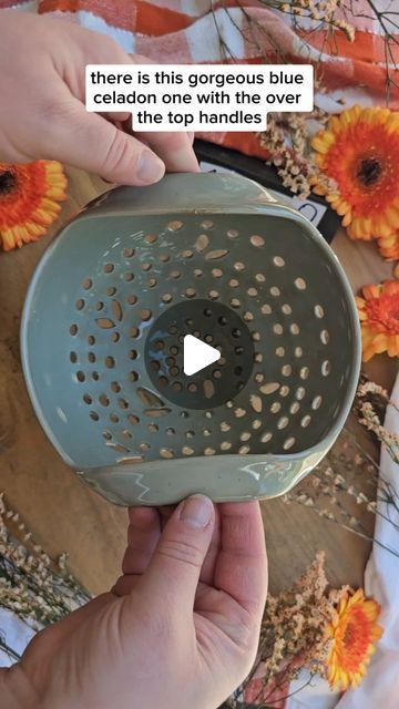 Berry Bowls Pottery, Edging Stitch, How To Make Ceramic, Ceramic Berry Bowl, Thanks For Following Me, Clay Bowls, Pottery Lessons, Ceramic Fruit Bowl, Pottery Patterns