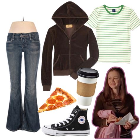 2000s Rory Gilmore Fashion, Gilmorecore Outfits, Outfits To Wear When You Have Nothing, Lorelai Gilmore Style Outfits, Rory Gilmore Clothes, Rory Fits, Rory Gilmore Aesthetic Outfits, Lorelei Gilmore Outfits, Rory Gilmore Outfits