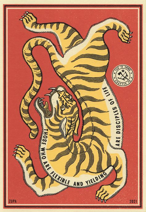 Old School Illustration Vintage Posters, Tibetan Tiger Illustration, Tibetan Tiger Tattoo, Vintage Tiger Illustration, Duchess Tattoo, Tiger Tshirt, Japanese Tiger, Tiger Illustration, Tiger Design