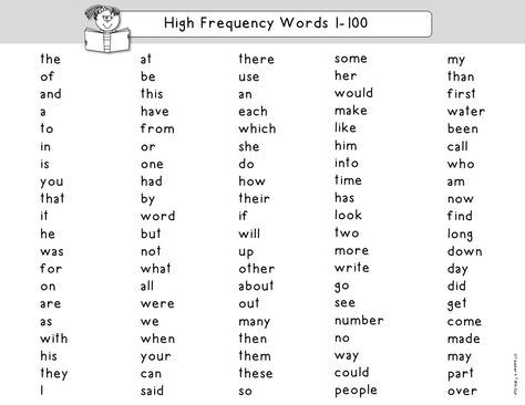 HFW Word List and Assessment Freebie | Teacher's Take-Out High Frequency Word Games, High Frequency Word List, Key Stage 1, Teaching Toddlers, Teaching Phonics, High Frequency Words, Reading Groups, Brain Breaks, Word List