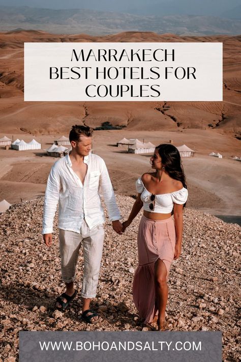 Marrakech Best Hotels for Couples, Where To Stay Romantic Hotels, Marrakech Morocco, Romantic Getaway, Sustainable Travel, Honeymoon Destinations, Boutique Hotels, Romantic Getaways, Luxury Resort, Most Romantic