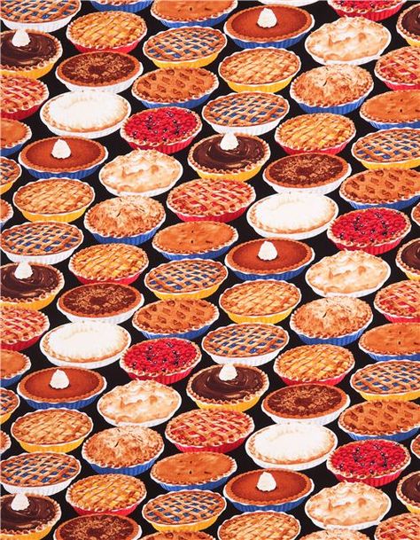 black fruit pie cake food fabric Timeless Treasures USA Kitchen Graphics, Pie Chocolate, Food Prints, The Munchies, Black Fruit, Chocolate Pie, Candy Art, Isometric Art, Fruit Pie