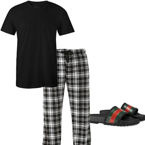 Pjs Outfits Men, Pijamas Aesthetic Boy, Pajamas Aesthetic Boy, Mens Pajamas Aesthetic, Pambahay Outfits, Male Pjs, Male Pajamas, Comfy Home Outfits, Sleepwear Aesthetic