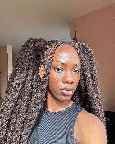 Marley Twists With Curls, Marley Twist Hairstyles, Latest Hair Braids, Marley Twist, Marley Hair, Faux Locs Hairstyles, Quick Braided Hairstyles, Twist Braid Hairstyles, Hair Twist Styles