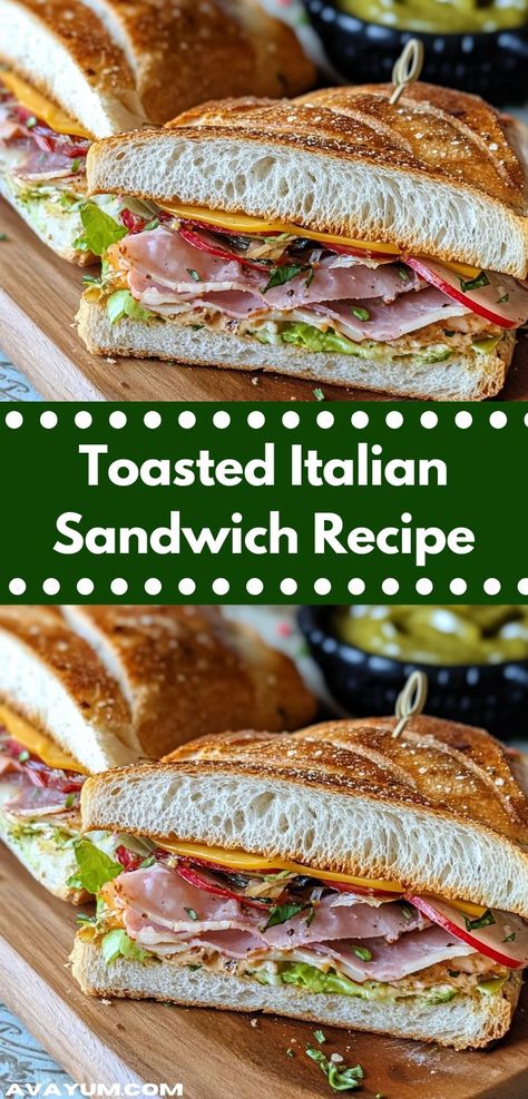 This simple toasted Italian sandwich brings together quality deli meats, tangy mustard, and fresh greens. Grill it until golden for a warm, comforting meal that’s ready in just minutes. Italian Sandwich Recipe, Italian Sandwich Recipes, Quick Beef Recipes, Ground Recipes, Italian Sandwich, Ground Beef Recipes Easy, Ground Beef Recipes For Dinner, Beef Recipes Easy, Sandwich Recipe