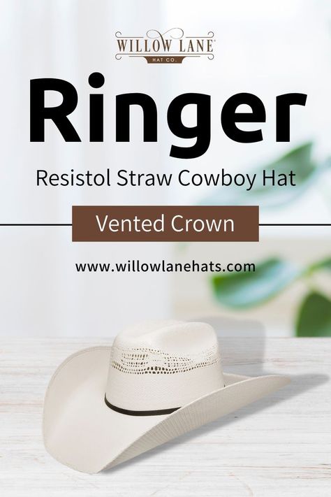 4 3/8" Regular Oval Crown, Cattleman Profile 73 Double Rr, Western Hats For Women, Straw Hat Crafts, Straw Hats Outfit, Mens Straw Hats, Black Straw Hat, Trending Hats, Floppy Straw Hat, Summer Straw Hat