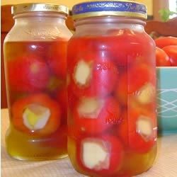 Cherry Pepper Recipes, Pepper Poppers, Cherry Peppers, Pickled Cherries, Pepper Recipes, Canning Ideas, Poppers Recipe, Bell Pepper Recipes, Hot Peppers