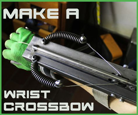 Wrist Crossbow, Crossbow Rack, Hunting Crossbow, Diy Crossbow, Crossbow Arrows, Crossbow Hunting, Tactical Survival, Survival Food, Survival Tools