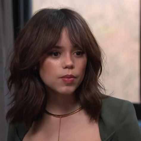 Full Custody, Hair Inspiration Short, Hairstyles For Layered Hair, Haircuts For Medium Hair, Short Hair Haircuts, Cut My Hair, Haircuts With Bangs, Shoulder Length Hair, Jenna Ortega