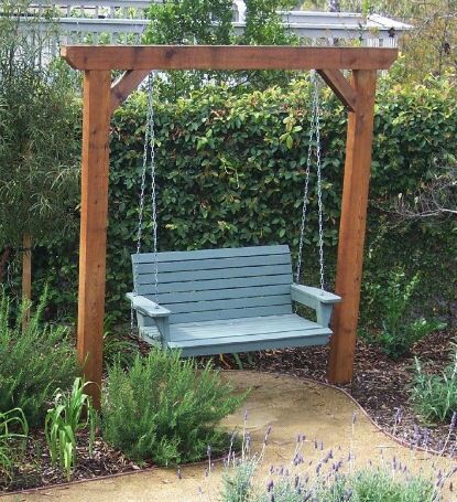 Flower Beds Around Patio, Cedar Garden, Garden Swing Seat, Backyard Swings, Pergola Swing, Backyard Pergola, Garden Swing, Have Inspiration, Pergola Kits