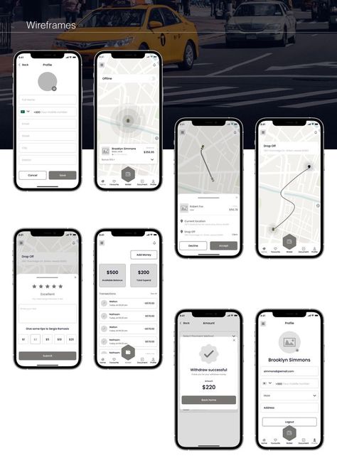 Car Sharing App, Flight Booking App, App Wireframe, Uber App, Taxi App, Booking App, Mobile App Ui, Web Design Agency, App Ui Design