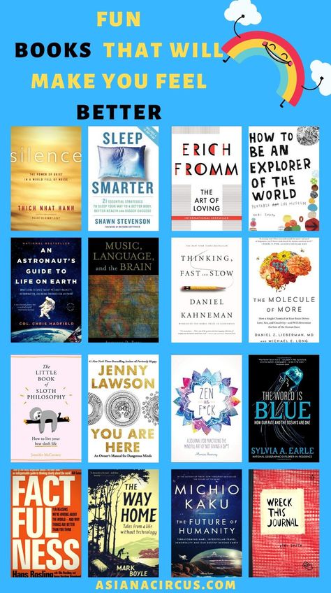 Best Books on Mindfulness, Creativity, science, & history to get a Boost for 2020. Books that can help you reach new goals and improve your physical and mental health, relationships, and work-life. These are engaging, unique and thought-provoking books that make you think and feel more deeply and act more thoughtfully every day. As well as books about self love & mental health. #mindfulnessbooks #CreativityBooks #Mindfulness #Creativity #SelfLove #MentalHealth #BookLists Public Health Books, Books To Read In A Day, Books For Happiness, Books Mental Health, Books That Make You Think, Feel Good Books To Read, Therapist Books, Books About Self Love, Books On Mental Health