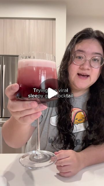 Cherry Tart Sleep Drink, Tart Cherry Juice For Sleep Recipe, Cherry Mocktail For Sleep, Sleepy Mocktail Recipe, Sleep Mocktail Recipe, Sleepy Time Mocktail Recipe, Tart Cherry Juice Mocktail For Sleep, Sleepy Girl Mocktail, Sleepy Girl Mock Tail