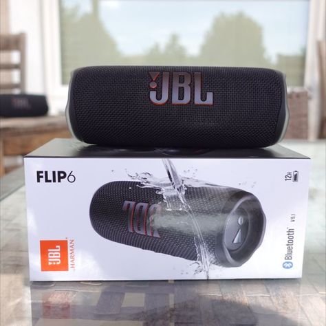 jbl flip 6 all black speaker on top of its box outside Jbl Flip 6, 10k Instagram Followers, Jbl Flip 5, Jbl Speakers Bluetooth, Jbl Bluetooth, Higher Frequency, Tv Unit Interior Design, Alone Photography, Tech Review