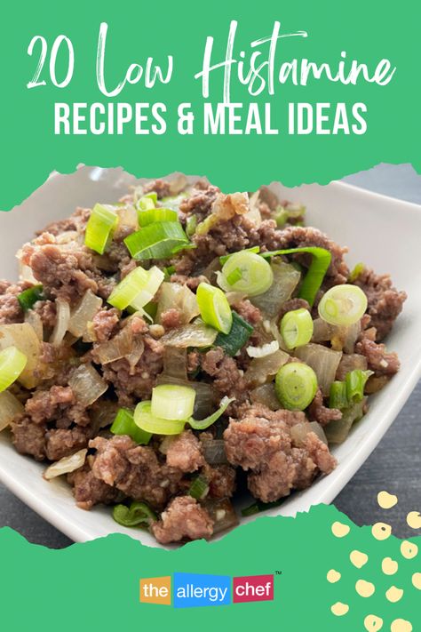 Low histamine ginger beef. Histamine Free Diet, Low Histamine Low Carb Recipes, Low Histamine Ground Turkey Recipes, Low Histamine Gluten Free Recipes, Easy Low Histamine Recipes, Low Histamine Beef Recipes, Easy Low Histamine Meals, Low Histamine Meal Prep, Histamine Intolerance Diet Recipes