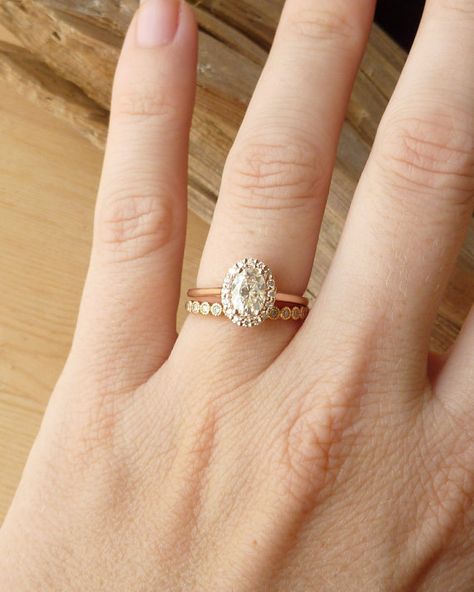 . Antique Engagement Ring, Rings Vintage, Oval Moissanite, Wedding Rings Vintage, Engagement Rings Oval, Halo Engagement Rings, Bling Rings, Blue Nile, Fine Rings