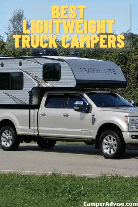 In this article I have shared information on Best Lightweight Truck Campers. These are ultra light truck campers which can be perfect fit for camping for you. Truck Campers Ideas, Pick Up Truck Camping, Pickup Truck Camper Shell, Homemade Truck Camper, Used Truck Campers, Lightweight Truck Campers, Truck Topper Camping, Truck Topper Camper, Truck Tent Camping