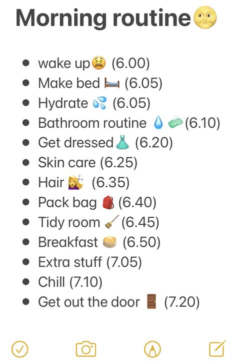 6am Morning Routine For School, 6 Am Morning Routine School, Morning Routine Schedule, College Morning Routine, Preppy Routines, Good Apps For Iphone, Middle School Survival, School Routine For Teens, Middle School Hacks