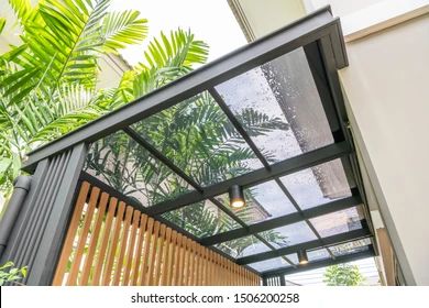 Glass Roof Design, Clear Roofing, Shed Design Ideas, Outdoor Area Ideas, Car Porch Design, Open Terrace, Balcony Glass Design, Home Window Grill Design, Patio Deck Ideas