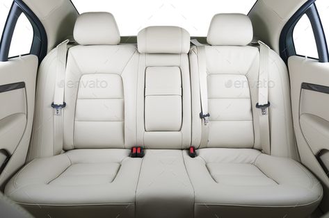 back seats by gargantiopa. Back passenger seats in modern luxury car, frontal view, white leather #AD #modern, #luxury, #passenger, #seats Clean Car Seats Stains, Clean Car Seats, Self Storage Units, Car Backgrounds, Clean Your Car, Self Storage, Car Images, Modern Seating, Interior Trim