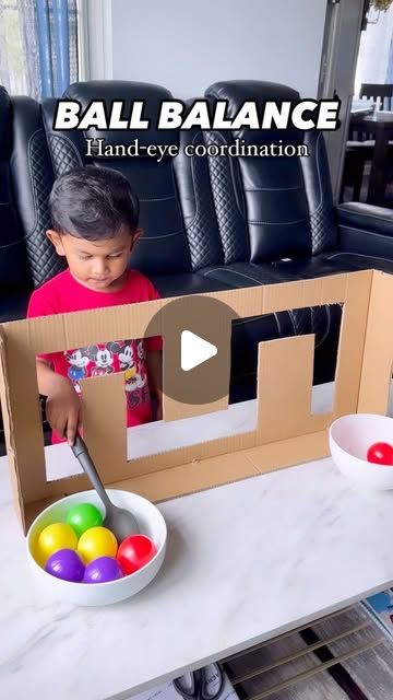 Cardboard Box Games, Activities For 3 Year Toddlers, Kid Challenges Activities, Activity For 3 Year Kids, Four Year Old Activities, Cardboard Activities For Kids, Activities For Four Year Olds, Toddler Fun Activities, Diy Games For Kids