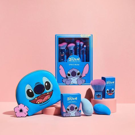 INTRODUCING the newest Spectrum x Disney collaboration 💜 Inspired by everyone’s favourite blue alien, Experiment #626 Stitch! 🛸 Launching F… | Instagram Stitch Makeup, 626 Stitch, Stitches Makeup, Spectrum Collections, Rosé Core, Lilo And Stitch Merchandise, Sephora Skin Care, Makeup News, Disney Makeup