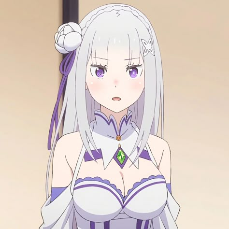 🌼 Emilia 🍏 Re:Zero kara Hajimeru Isekai Seikatsu 3rd Season 💌 #リゼロ #rezero #animeicons Re Zero Characters, Emilia Re Zero Icon, Re Zero Emilia Icon, Re Zero Pfp, Emilia Rezero, Re Zero Emilia, Emilia Re Zero, Rezero Emilia, Re:zero Kara Hajimeru Isekai Seikatsu