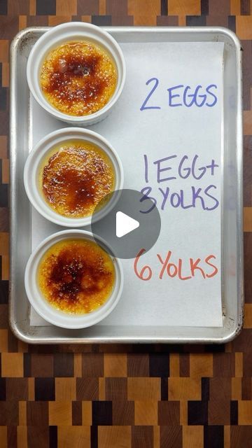 benjamin the baker on Instagram: "Episode 2 of breaking down every experiment I ran to develop my ideal crème brûlée recipe  Vanilla Crème Brûlée (yield: 6 4-oz ramekins)  1.5 cups (341g) heavy cream 1/2 cup (113g) whole milk 1 vanilla bean 1/2 cup (100g) sugar 1/4 tsp fine salt 6 egg yolks extra sugar for brulee  1. Cut the vanilla bean in half and scrape the seeds. Add both the seeds and the pod to a pot with the cream, milk, 1/4 cup (50g) of the sugar, and salt. Set over medium heat and bring to just below a boil. Cover and let steep for 30 minutes. 2. Add the egg yolks and remaining 1/4 cup (50g) of sugar to a bowl and mix together until combined. 3. Slowly stream the hot cream/milk mixture into the egg yolks. 4. Strain to remove any large pieces of the vanilla pod and unincorporated p Cream Brulee Recipe, Best Creme Brulee Recipe, Food Coloring Mixing Chart, Crème Brûlée Recipe, Cream Brulee, Vanilla Pod, Creme Brulee Recipe, Brulee Recipe, Paris Party