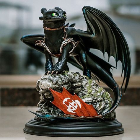 Httyd Toothless, Toothless And Stitch, Dragon Toothless, 3d Printing Business, Foto Top, Toothless Dragon, Httyd Dragons, Dragon Decor, Cute Couple Gifts