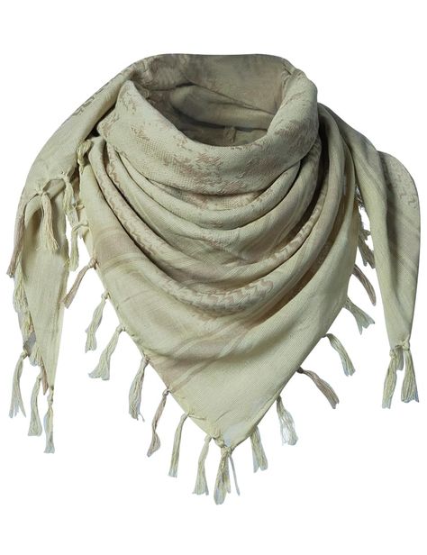 Military Scarf, Desert Clothing, Desert Camping, Shemagh Scarf, Scarves For Men, Armor Clothing, Warm Shawl, Desert Fashion, Branded Scarves