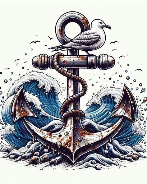 For more follow me @visionarypixel2 Share with friends🙃⚓⚓ Anchor's #anchorsoflife #anchor #anchortattoo #tattoos #tattoo #tat #anchorsoflife #tattoooftheday #tattooofinstagram Jesus Anchor, The Anchor Holds, Sports Jersey Design, Anchor Tattoo, Anchor Design, Pirate Life, Gothic House, Jersey Design, Advertising Design