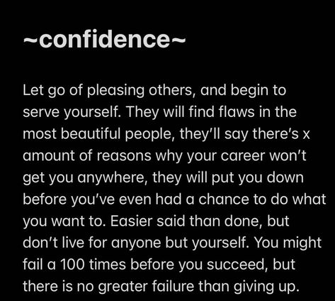 In psychology, the notion of self-efficacy is given great importance when assessing if people will adhere to positive routines/structures that benefit their lives. It is said that self-efficacy, the belief that you are capable of achieving your goals, is not only the first step to achieving, but needed throughout. So believe in your abilities despite any obstacles, give yourself agency and control, and you might find you’re able to do a lot more than you initially thought. Self Agency, Self Efficacy Quotes, Positive Routines, Self Efficacy, Most Beautiful People, Do What You Want, Find You, Self Love Quotes, Achieve Your Goals