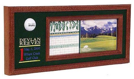 What to do with a Hole in One golf ball Golf Trophy, Custom Display Case, Golf Birthday Gifts, Golf Trophies, Golf Ball Displays, Golf Ball Crafts, Trophy Plaques, Golf Christmas Gifts, Personalized Golf Gifts