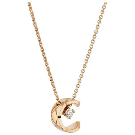 Coco Crush Chanel Necklaces for Women - Vestiaire Collective Chanel Coco Crush Necklace, Luxury Moon-shaped Women's Necklaces, Chanel Necklace Png, Channel Necklace Logo Gold Pendant, Chanel Camellia Necklace, Chanel Necklace, Coco, Womens Necklaces, Gold Necklace