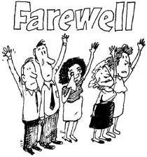 professional farewell quotes - Waving Goodbye Drawing, Goodbye Drawing, Goodbye Clipart, Farewell Quotes, Annapolis Valley, Goodbye Letter, Farewell Cards, Goodbye Gifts, Life Learning