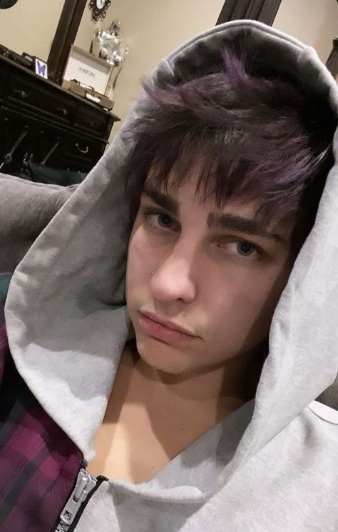 Colby Brock Colby Brock Purple Hair, Colby Brock Snapchat, Friend Request, Colby Cheese, Fangirl Problems, Colby Brock, Sam And Colby, Emo Boys, Attractive People