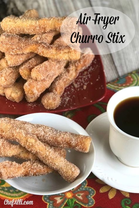 Air Fryer Churros, Savory Puff Pastry, Farm Recipes, Churros Recipe, Budget Cooking, Pampered Chef Recipes, House Country, Airfryer Recipes, No Dairy