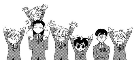 Ouran Host Club Manga Panels, Ohshc Manga Caps, Manga Panels Ouran Host Club, Ouran High School Host Club Manga Icons, Ouran Manga Panels, Ouran High School Host Club Header, Ohshc Manga Panel, Ouran High School Host Club Banner, Ouran High School Host Club Manga Panels