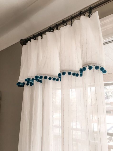 Add some color and texture to your home decor. Ombre Curtains, Tie Up Shades, Check Curtains, Tab Top Curtains, Tab Curtains, Plain Curtains, Simple Curtains, Lace Table, Pleated Curtains