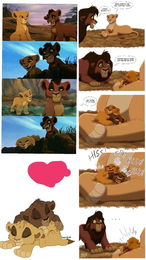 start from baby's to cubs to parents life of Kiara and kovu! Kovu Fanart, Lion King Kovu, Lion King Names, Kiara Lion King, Kiara And Kovu, Lion King Disney, King Pictures, Lion King Story, Lion King Pictures