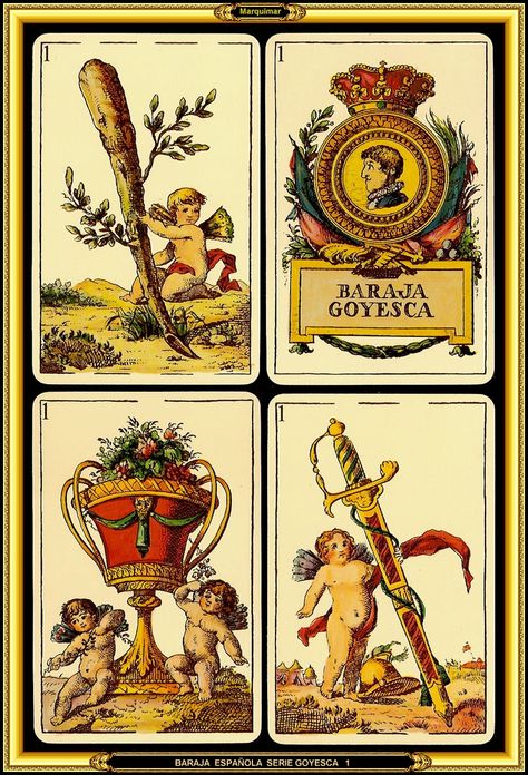 Spanish Playing Cards, Tin Wallet, Traditional Tattoo Flash Art, Playing Cards Art, Witch Shop, Cards Game, Traditional Tattoo Design, Oracle Tarot, Traditional Tattoo Flash