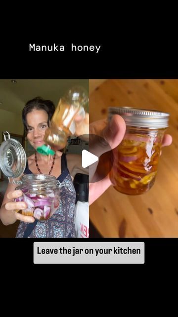 Melanie Sandford on Instagram: "Since my son is sick today, I will be making this. I wish I made it ahead of time, but this is a throwback from last year. I’m going to be using manuka honey this time. Big thanks to @BixbyFilms  for the original video #homeremedy onions are amazing! you definitely want to make this concoction to have on hand whenever you get a cold or a cough it is so easy to make, and so effective! #HolisticRemedy #HolisticHealth #NaturalCoughSyrup #ColdAndFlu" Natural Cough Syrup, Manuka Honey Benefits, Caster Oil, Natural Cough Remedies, Holistic Remedies, Healthy Oils, Homemade Soap, Body Healing, Manuka Honey