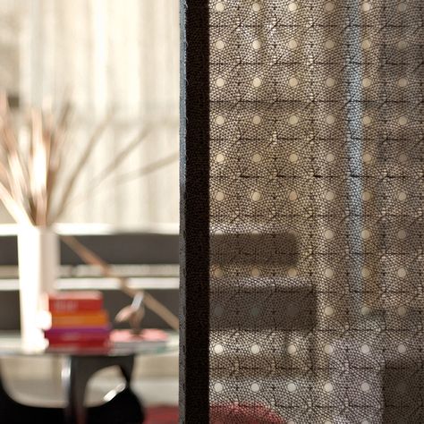 TEX GLASS a laminated glass product with beautiful fabrics encapsulated inside… Room Seperator Ideas, Glass Partition Designs, Back Painted Glass, Glass Painting Designs, Lamb Decorations, Living Room Partition, Laminated Glass, Glass Partition, Partition Design