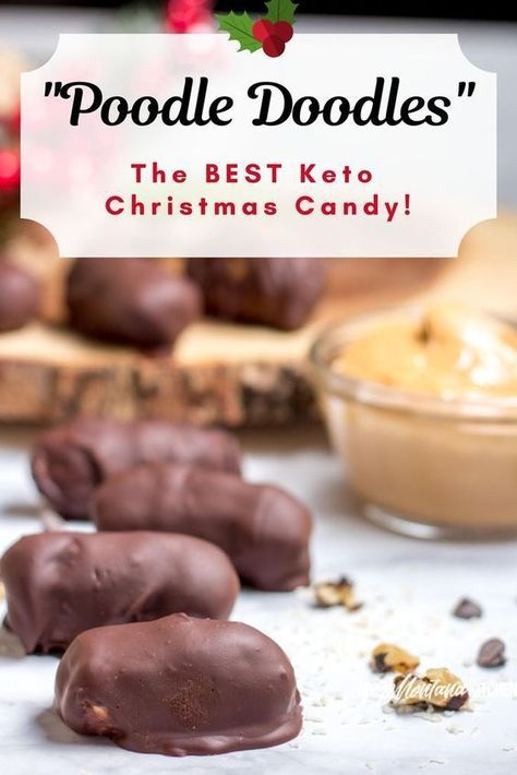 Poodle Doodles, Low Carb Candy, Keto Holiday, Keto Christmas, Postre Keto, Keto Candy, Keto Friendly Desserts, Low Carb Sweets, Keto Diet Menu