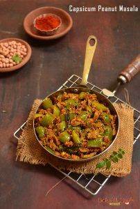 Peanut Masala, Capsicum Recipes, Dry Curry, Millet Recipes, Cauliflower Curry, Dried Mangoes, Masala Recipe, Main Course Recipes, Roasted Peanuts