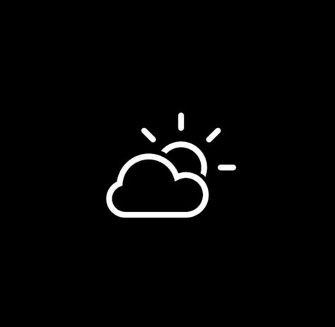 ios 14 black weather icon All Apps Icon, Ios14 Aesthetic, Luxe Logo, App Ikon, App Store Icon, Mobile App Icon, Zestaw Ikon, Logo Creator, Application Iphone