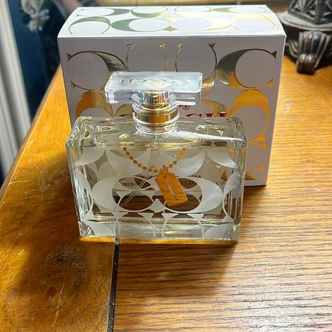 Coach Legacy New York Eau De Parfum Perfume 3.3FL. OZ. Coach Legacy, Blessed Day, Have A Blessed Day, Message Me, White Gold, New York, Brand New, Women Shopping, Gold